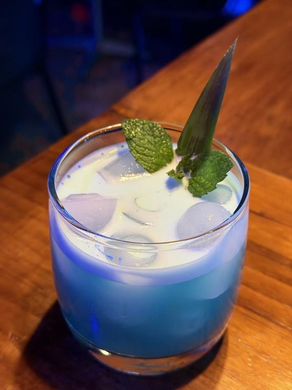 A cocktail at AfterDark Social