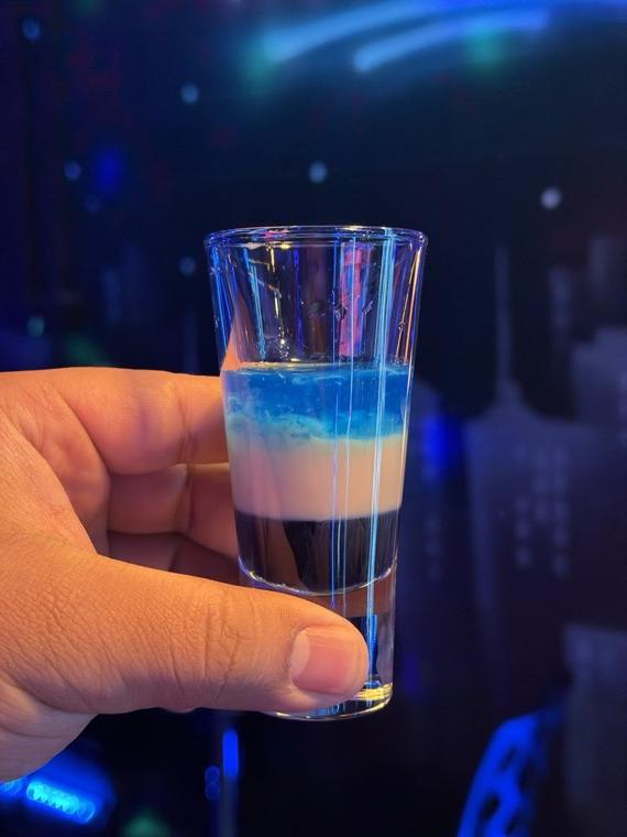 A cocktail at AfterDark Social