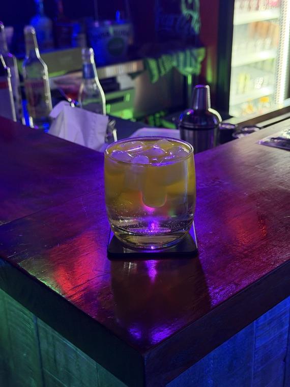 A cocktail at AfterDark Social